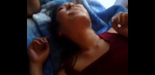  Asian gets a big facial by bbc